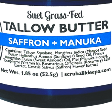 Tallow Moisturizer - Saffron + Manuka